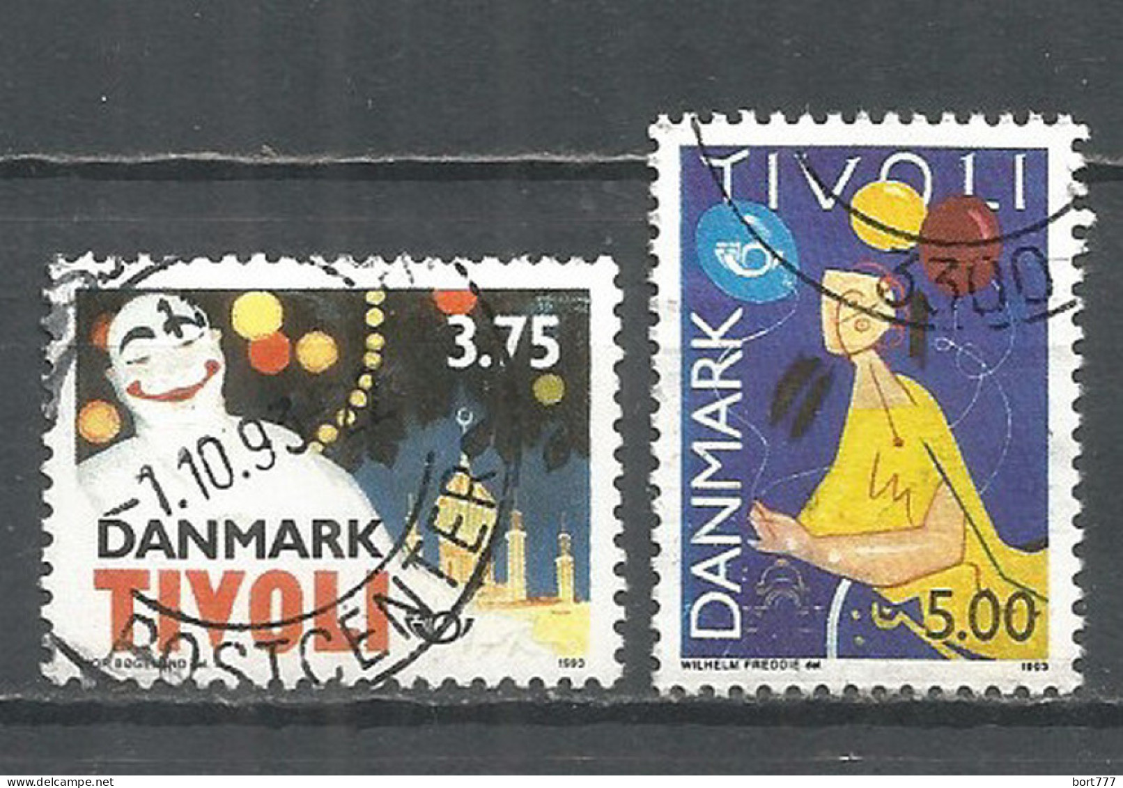 Denmark 1993 Year Used Stamps  - Gebraucht