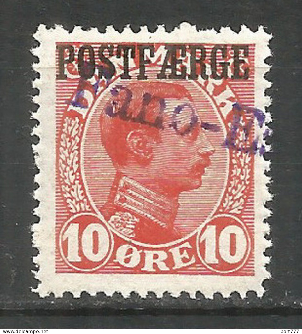 Denmark 1919 Year Used Stamp - Paketmarken