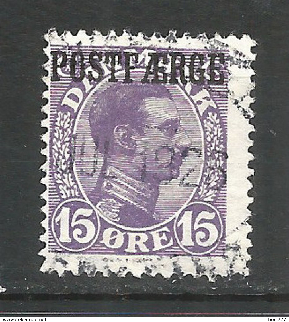 Denmark 1919 Year Used Stamp - Postpaketten