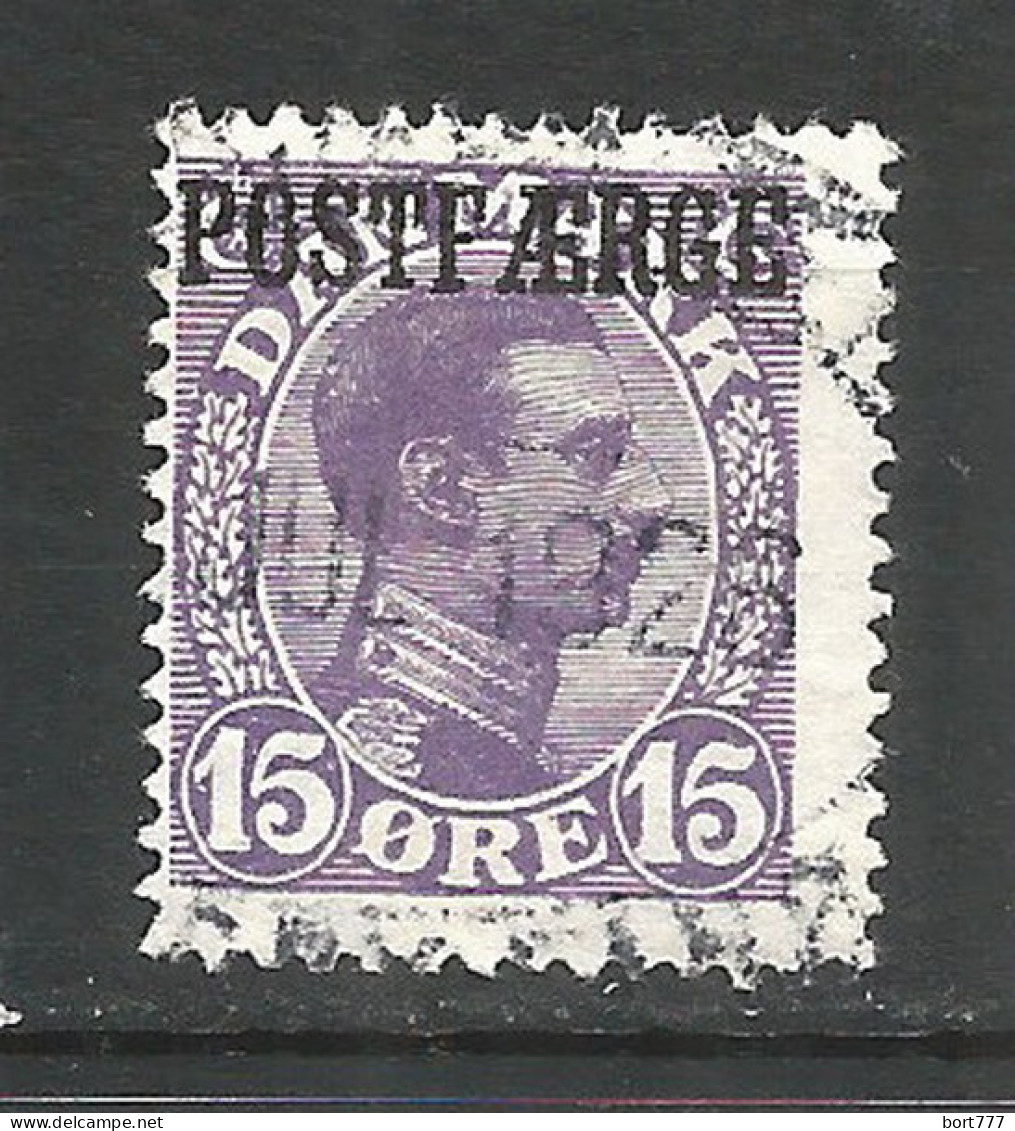 Denmark 1919 Year Used Stamp - Pacchi Postali