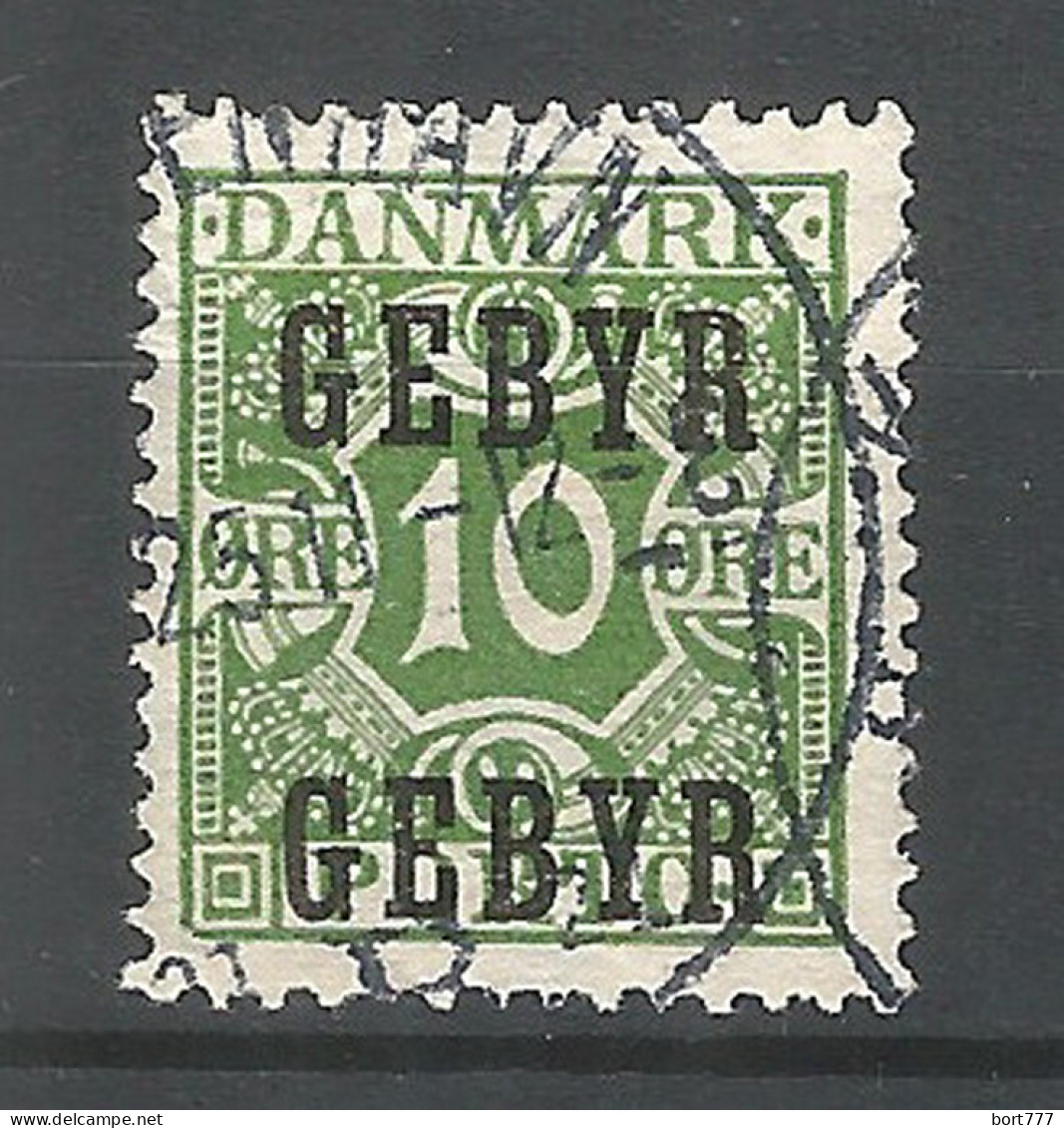Denmark 1923 Year Used Stamp Mi # 14 - Strafport