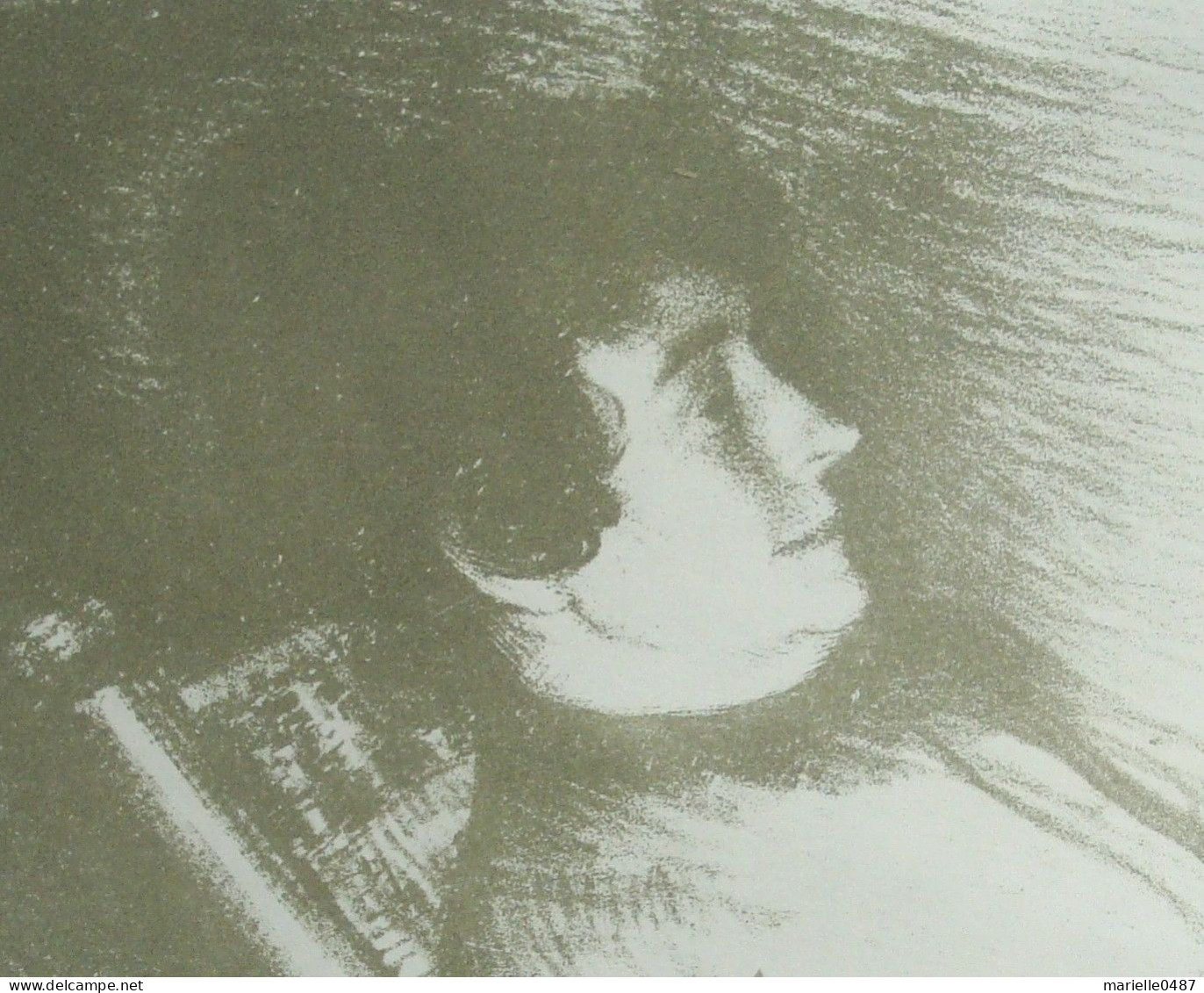 Georges Lemmen (1865-1916) - Lithographie Originale. 1896. - Lithographien