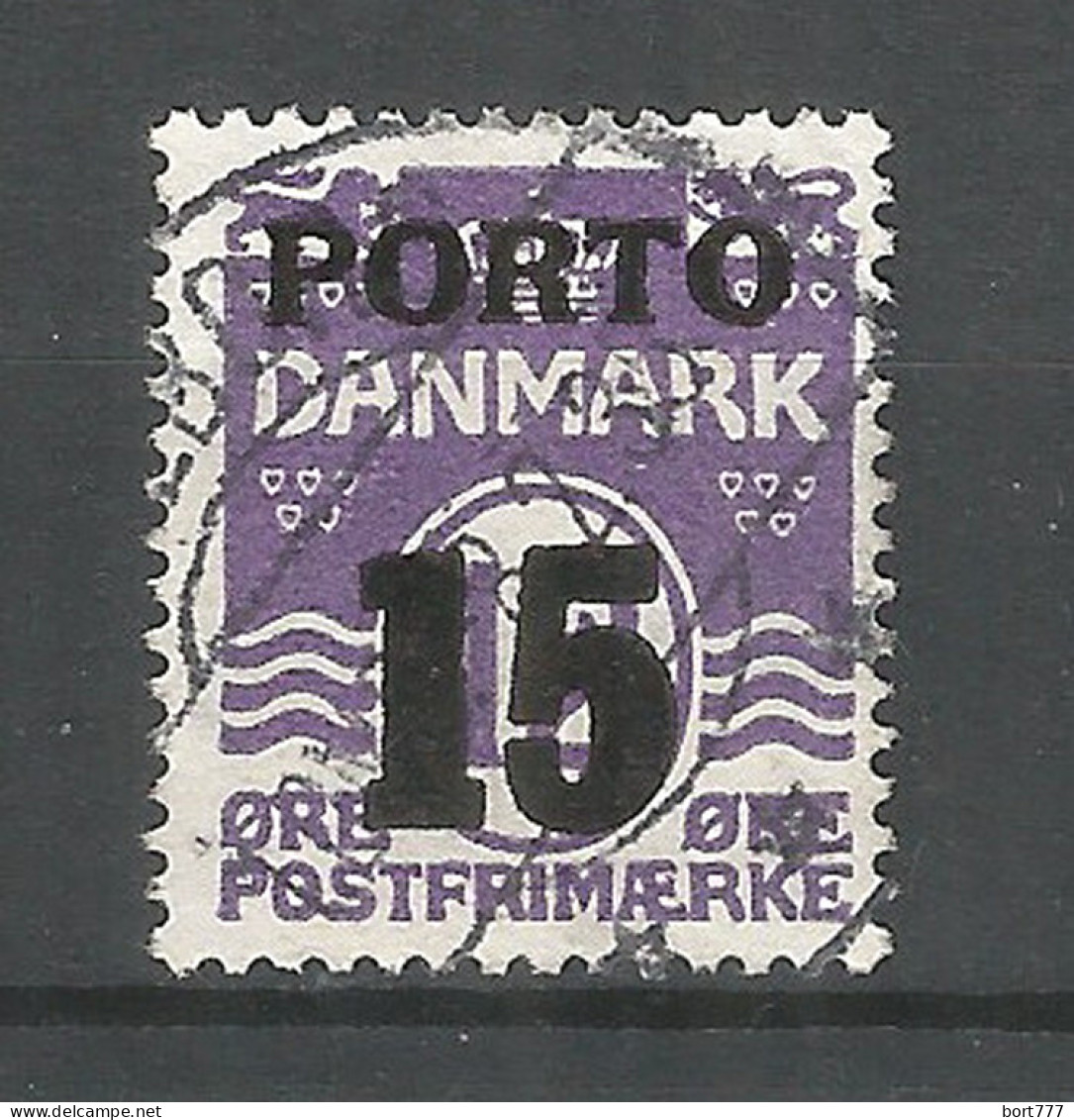 Denmark 1934 Year Used Stamp Mi # porto 32 - Portomarken