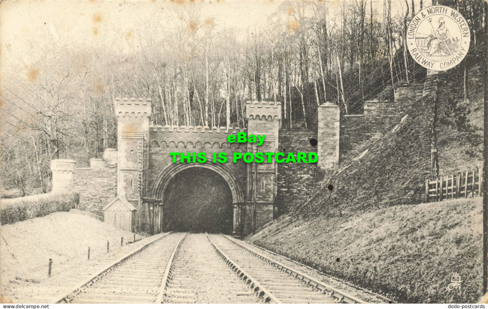 R606503 Tunnel Near Stafford. London And North Western Railway Company. Tuck. 19 - Andere & Zonder Classificatie