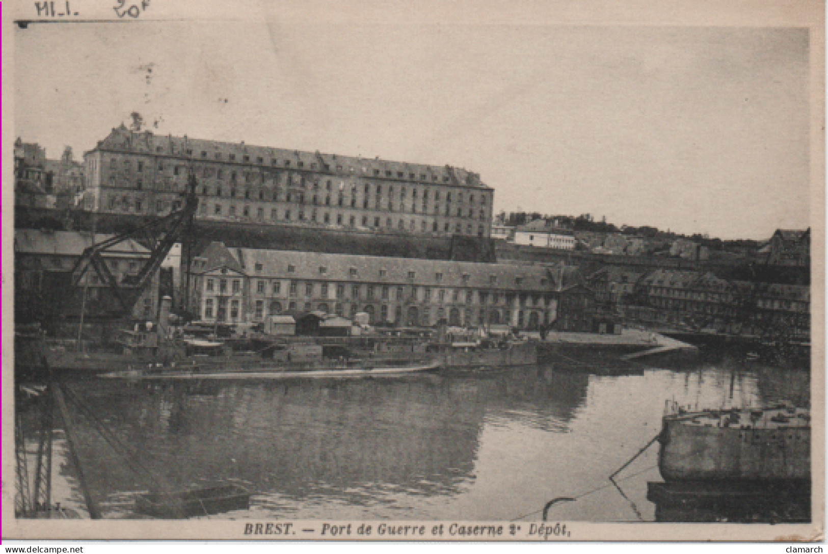 FINISTERRE-Brest-Port De Guerre Et Caserne 2è Dépot - - Brest