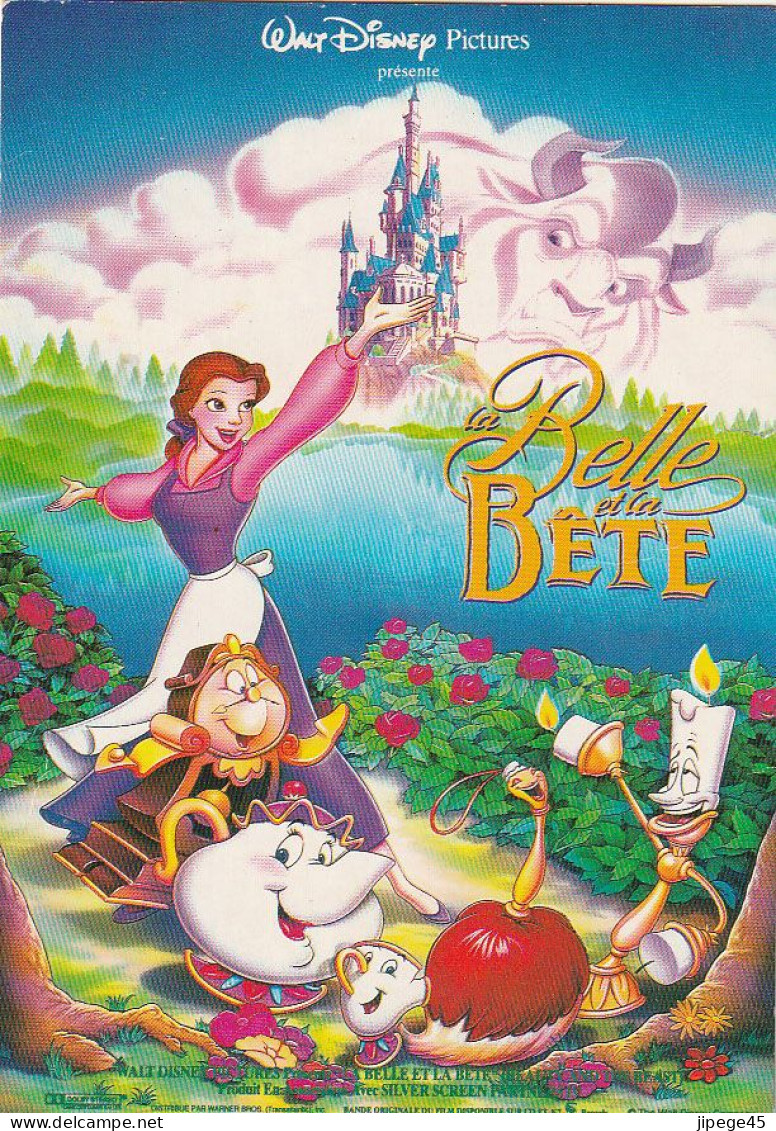 CPM - AFFICHE DU FILM "La Belle Et La Bête" - Plakate Auf Karten