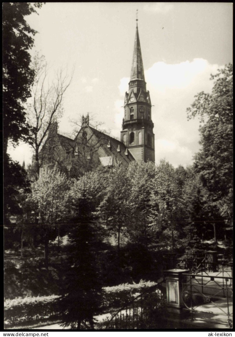 Foto Löbau Fotokarte Pfarrkirche St. Nikolai 1962 Foto - Loebau