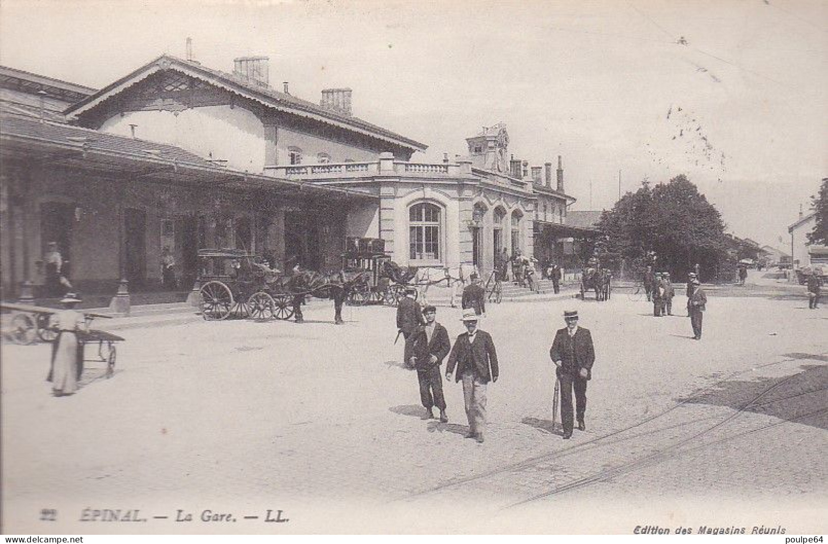 La Gare : Vue Extérieure - Epinal