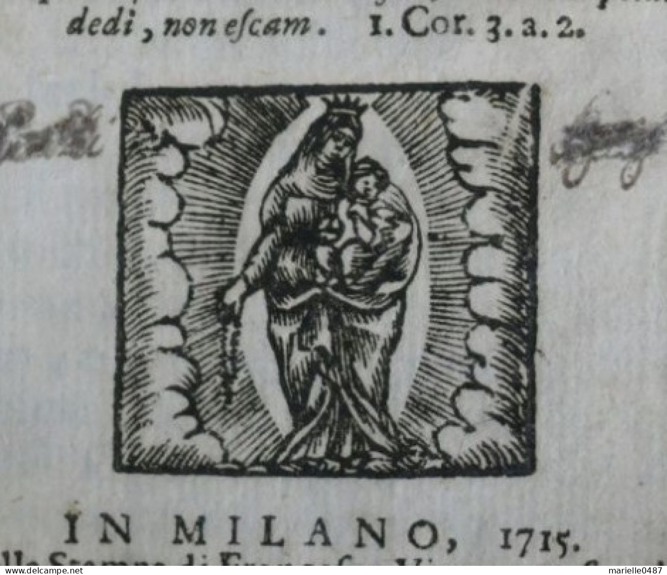 Ristretto Del Catechismo Milan, 1715 - Livres Anciens
