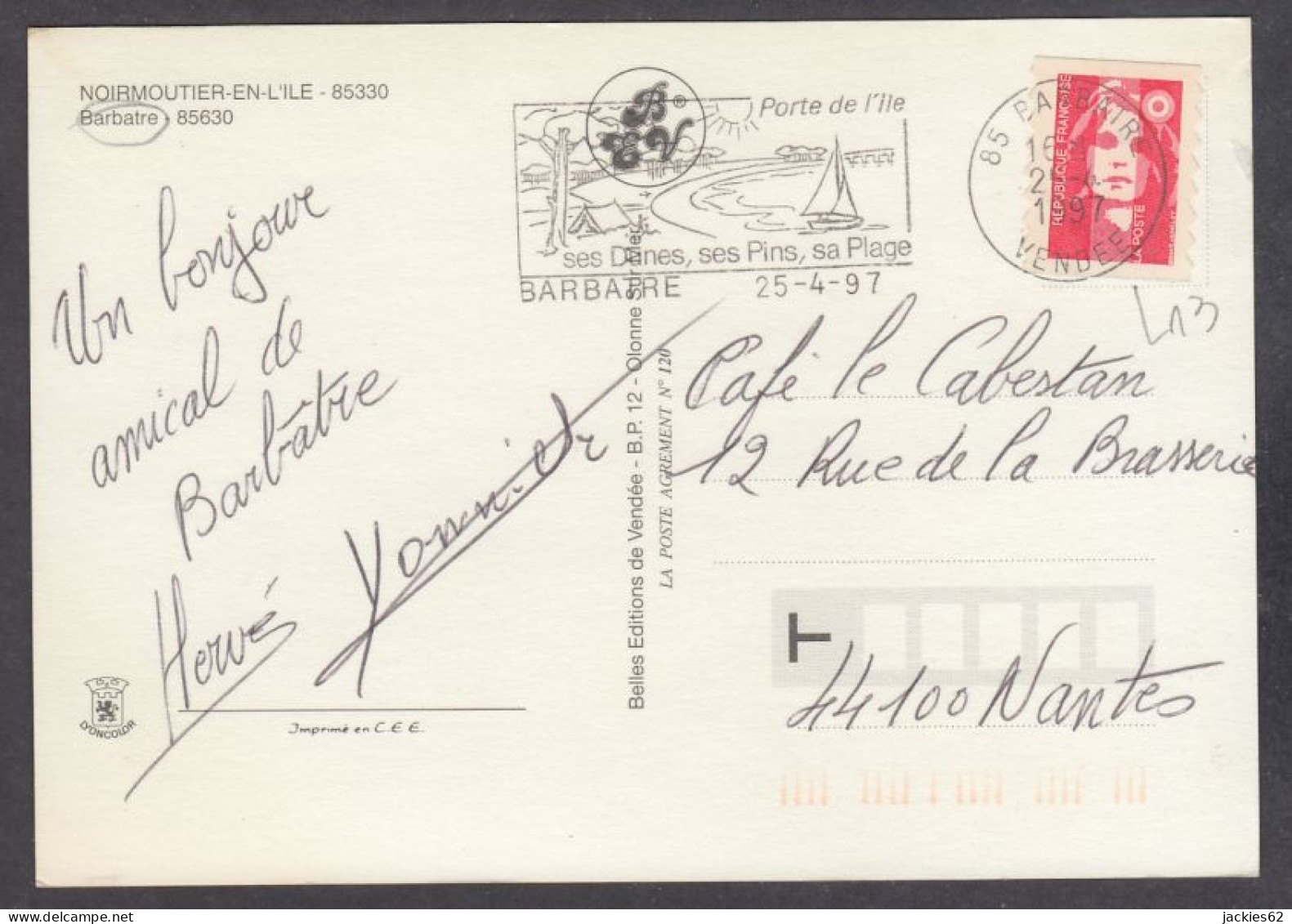 128393/ BARBÂTRE, Ile De Noirmoutier - Ile De Noirmoutier