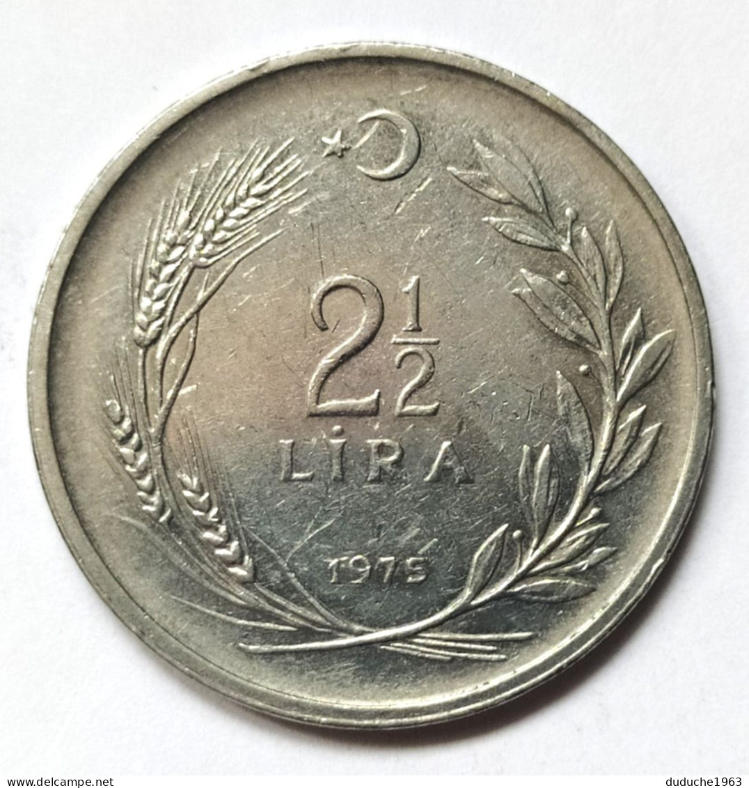 Turquie - 2 1/2 Lira 1975 - Turkey