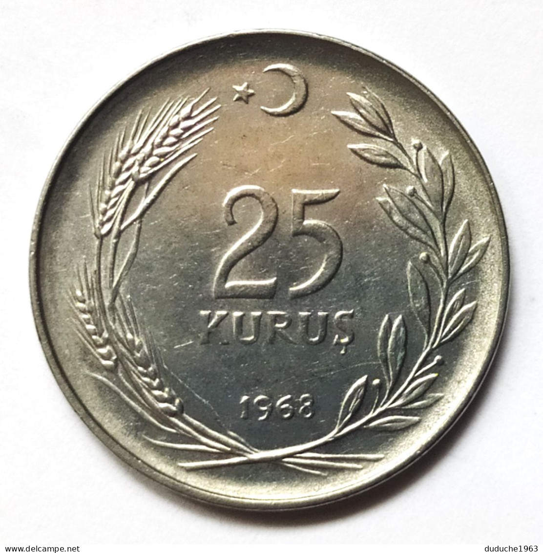 Turquie - 25 Kurus 1968 - Turquie