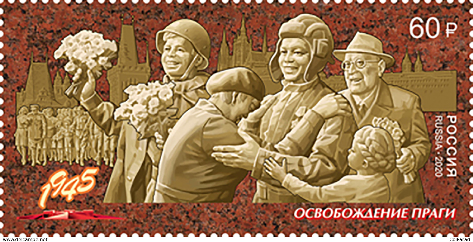 RUSSIA - 2020 -  STAMP MNH ** - 75th Anniversary Of The Prague Offensive - Unused Stamps