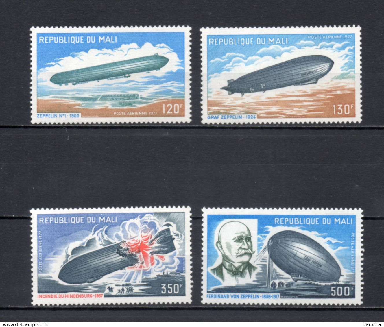 MALI  PA  N° 300 à 303   NEUFS SANS CHARNIERE  COTE 9.00€    ZEPPELIN  VOIR DESCRIPTION - Malí (1959-...)