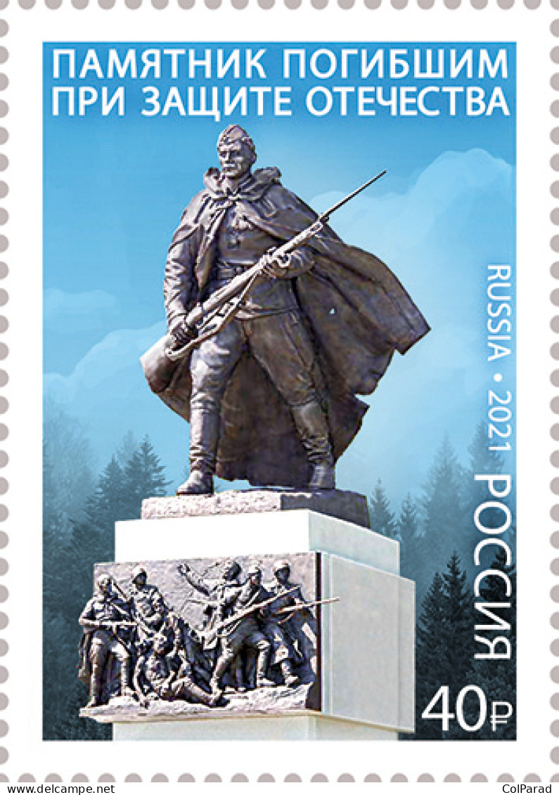 RUSSIA - 2021 -  STAMP MNH ** - Those Who Died In The Defense Of The Fatherland" - Neufs