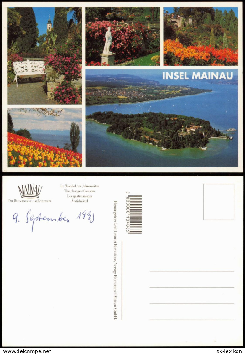 Insel Mainau-Konstanz Mehrbildkarte Im Wandel Der Jahreszeiten 1999 - Konstanz