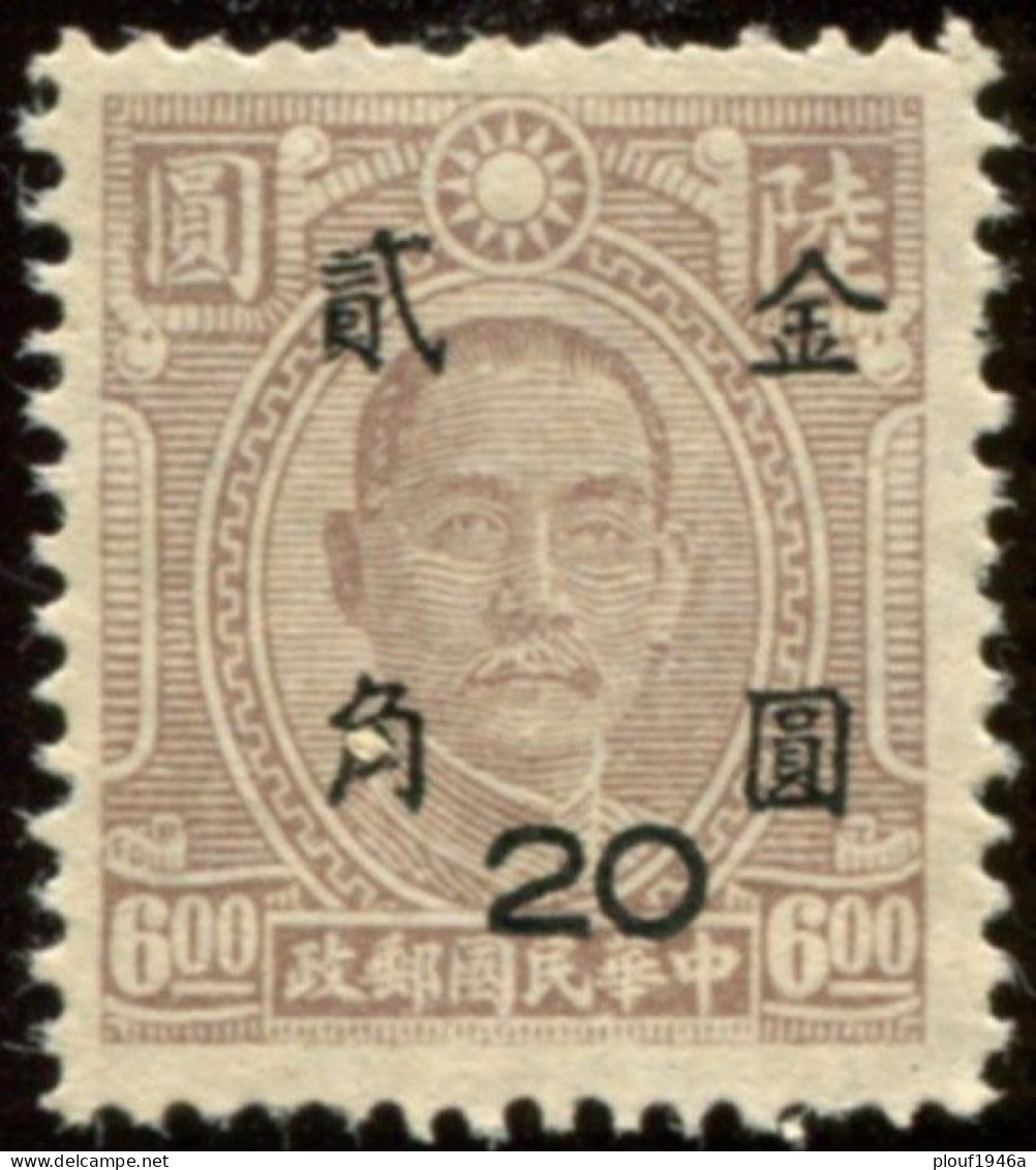 Pays :  99,1  (Chine : République)  Yvert Et Tellier N° :   697 (*) - 1912-1949 Republic