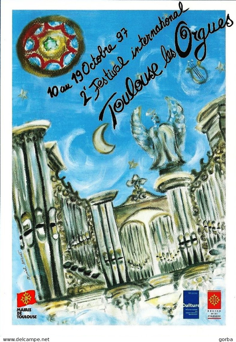 *CPM  - 2éme Festival International De TOULOUSE Les ORGUES (31) - Autres & Non Classés