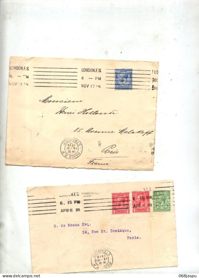 lot 68 lettres 7 carte 1 lettre cachet cire cachet flamme sur roi à voir