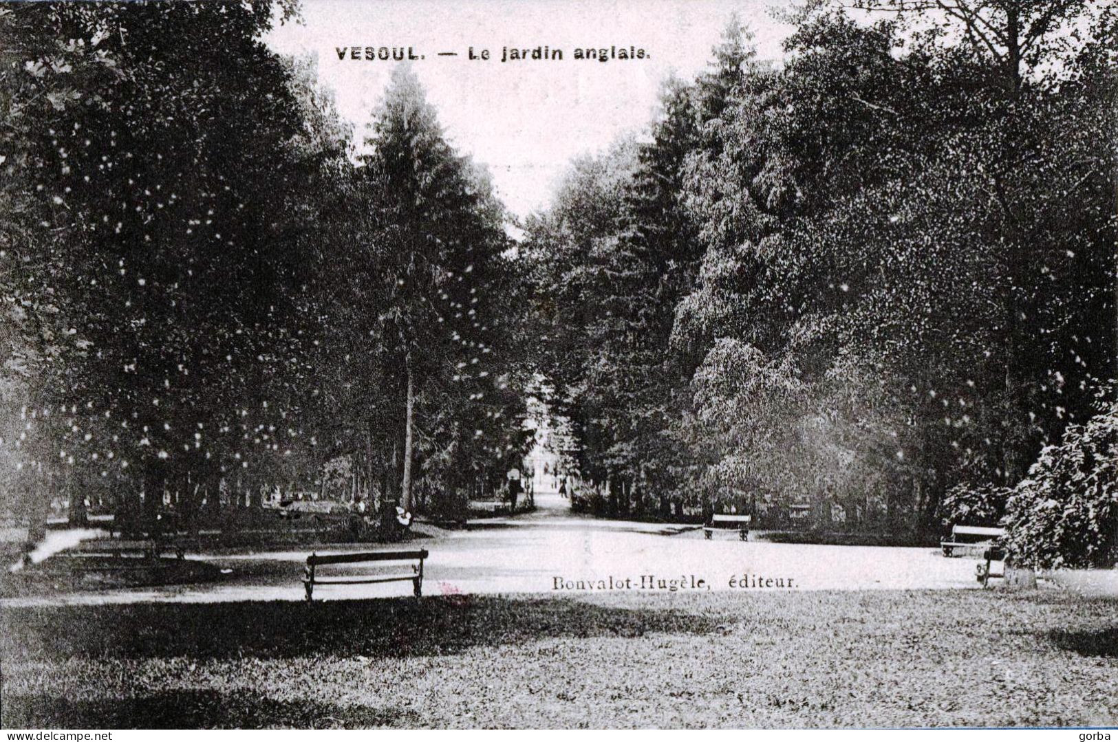 *CPA -70 - VESOUL - Le Jardin Anglais - Vesoul