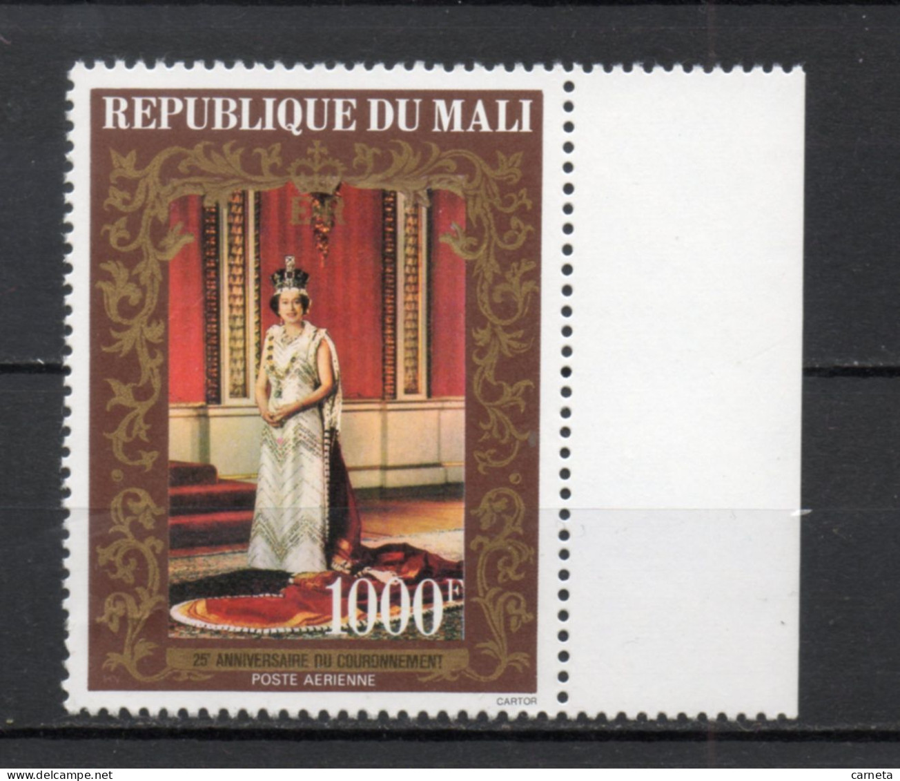 MALI  PA  N° 340    NEUF SANS CHARNIERE  COTE 6.00€    REINE ELIZABETH II  VOIR DESCRIPTION - Malí (1959-...)