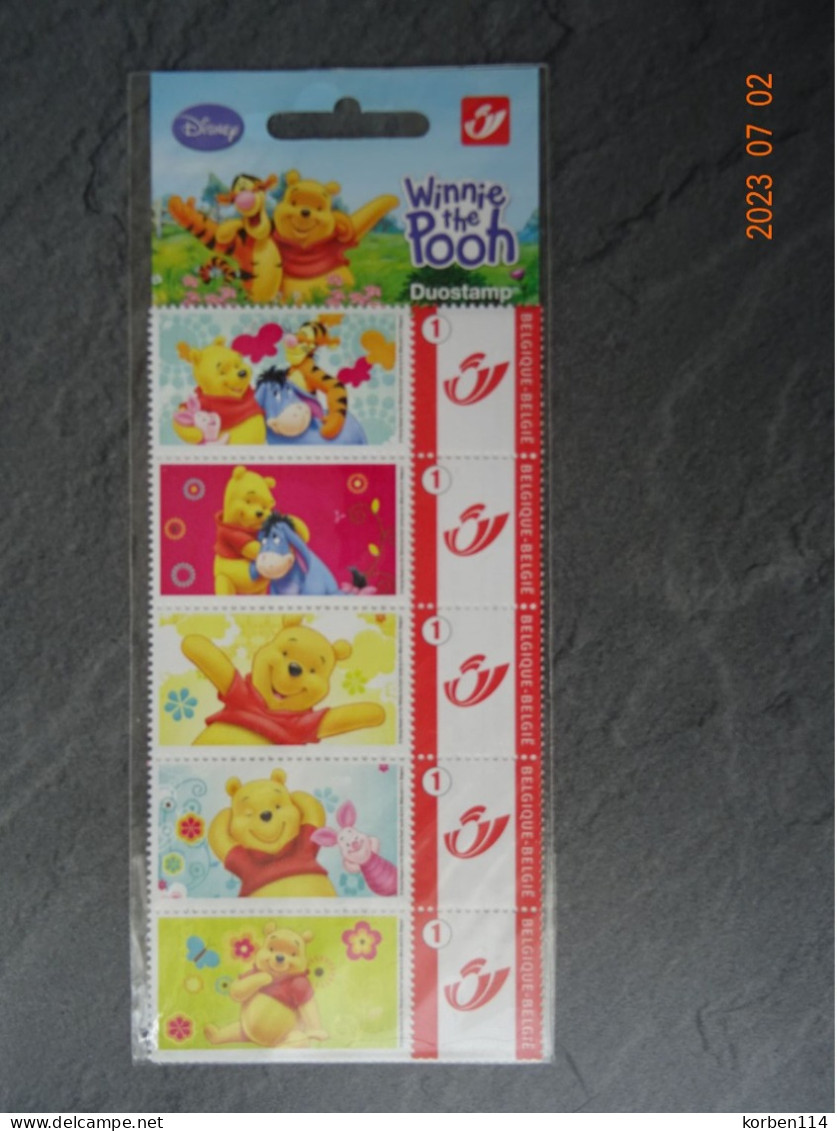 "  WINNIE THE POOH   "    DUOSTAMP NOG IN DE BLISTER - 1997-… Permanente Geldigheid [B]