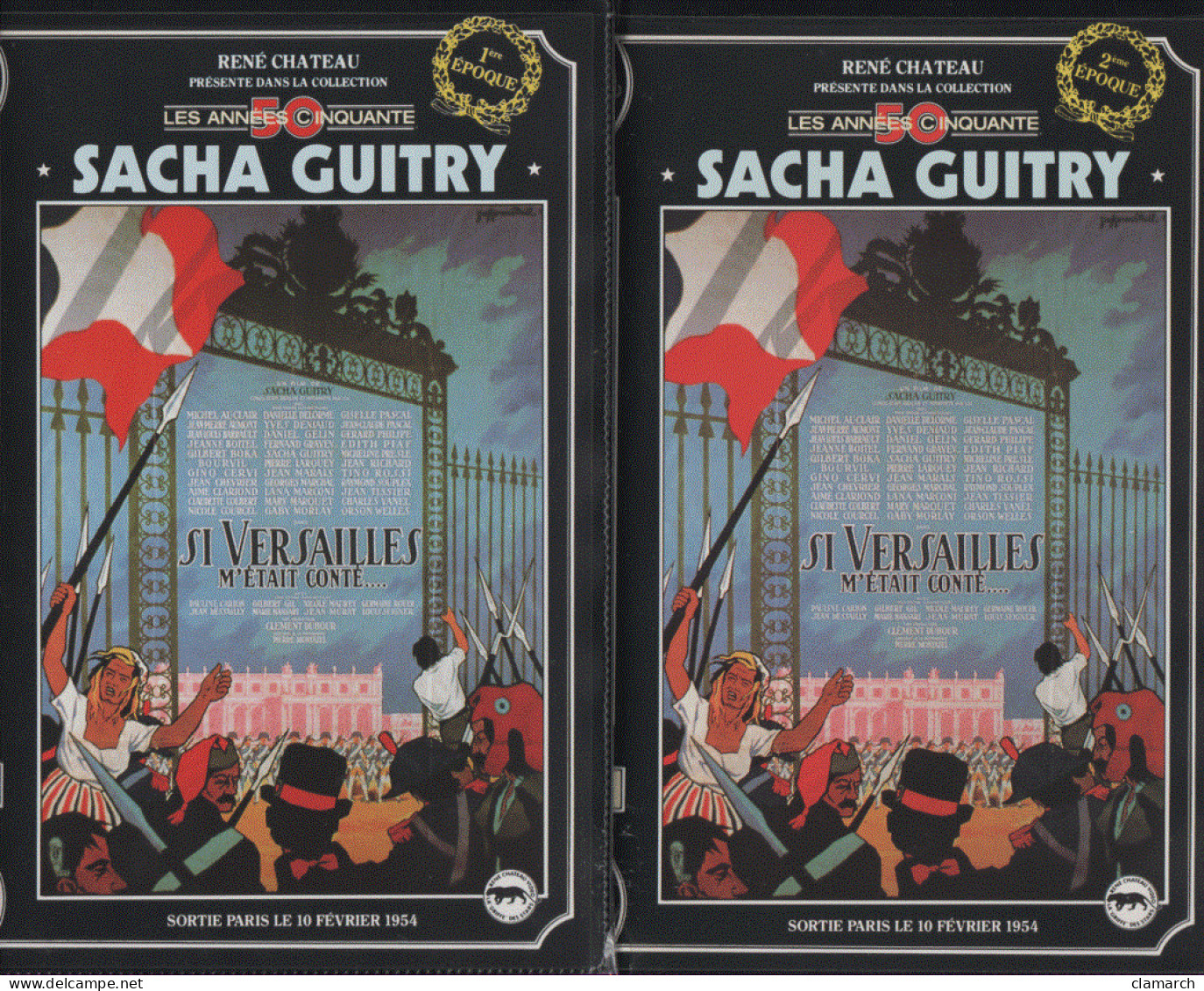 Cassette VHS-SI VERSAILLE M'ETAIT CONTE Film De Sacha Guitry (sous Boitier) Frais D'envoi Pour La F 7.70 - Geschichte