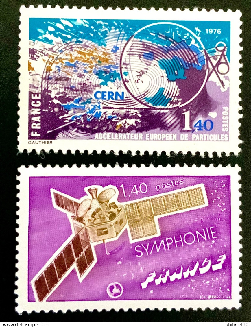 1976 FRANCE N 1908 / 1887 GRANDES RÉALISATIONS - NEUF** - Ungebraucht