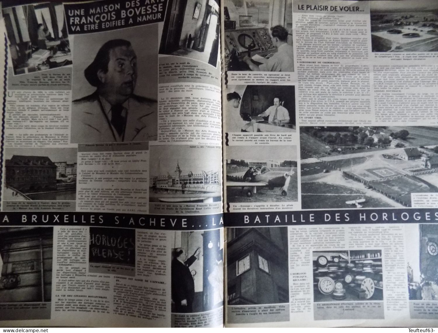 Le Soir Illustré N° 941 Susan Hayward - Jérusalem - Gregory Peck à Villefranches - Aérodrome De Grimbergen - General Issues