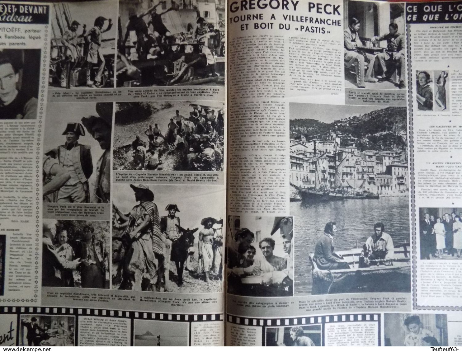 Le Soir Illustré N° 941 Susan Hayward - Jérusalem - Gregory Peck à Villefranches - Aérodrome De Grimbergen - General Issues