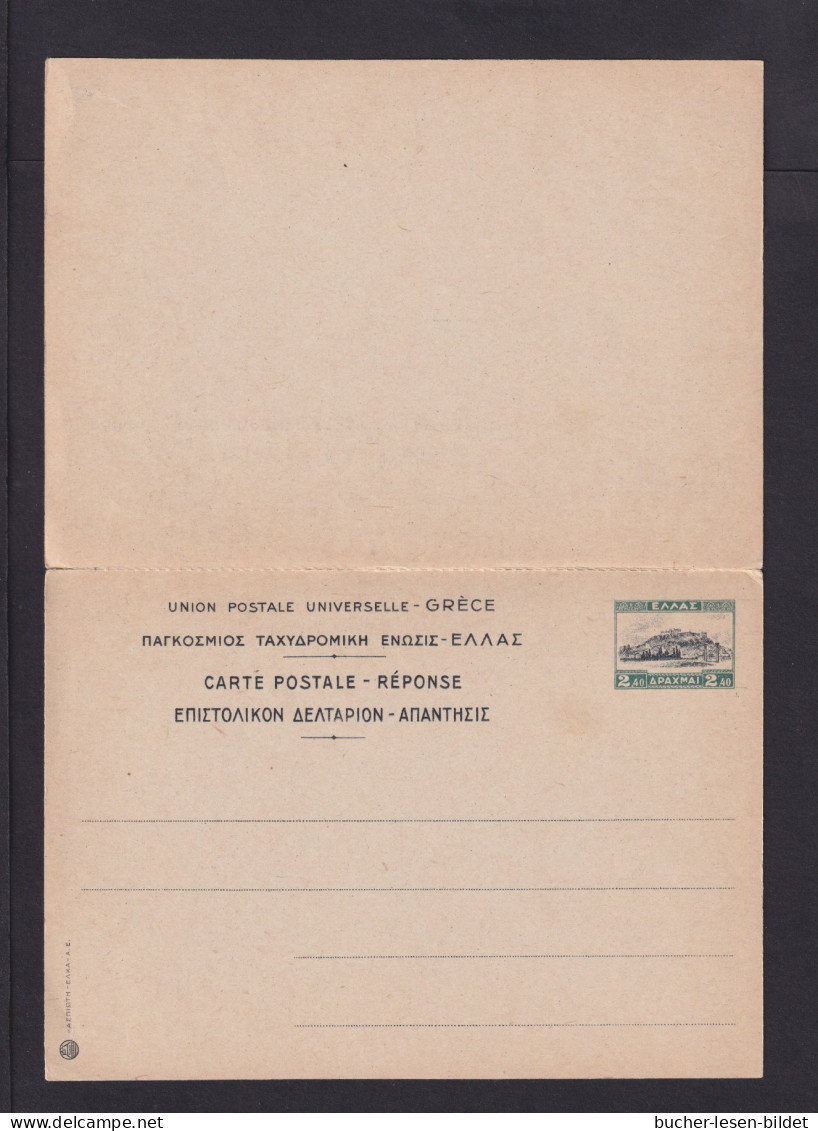 2,40 D. Doppel-Ganzsache (P 41) - Ungebraucht - Lettres & Documents