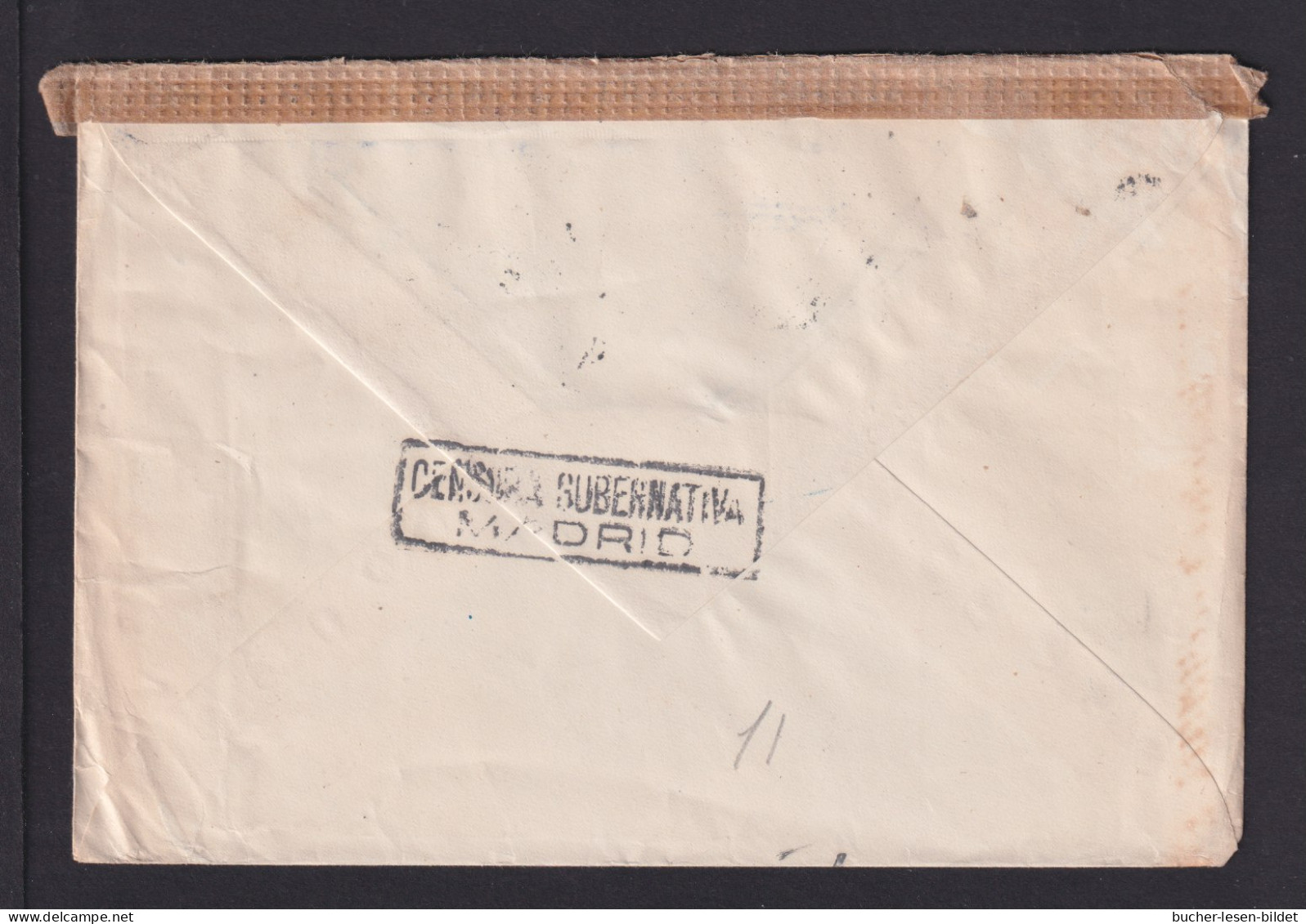 1943 - Mischfrankatur Auf Flugpostbrief Ab Madrid Nach Freiburg - Zensuren - Covers & Documents