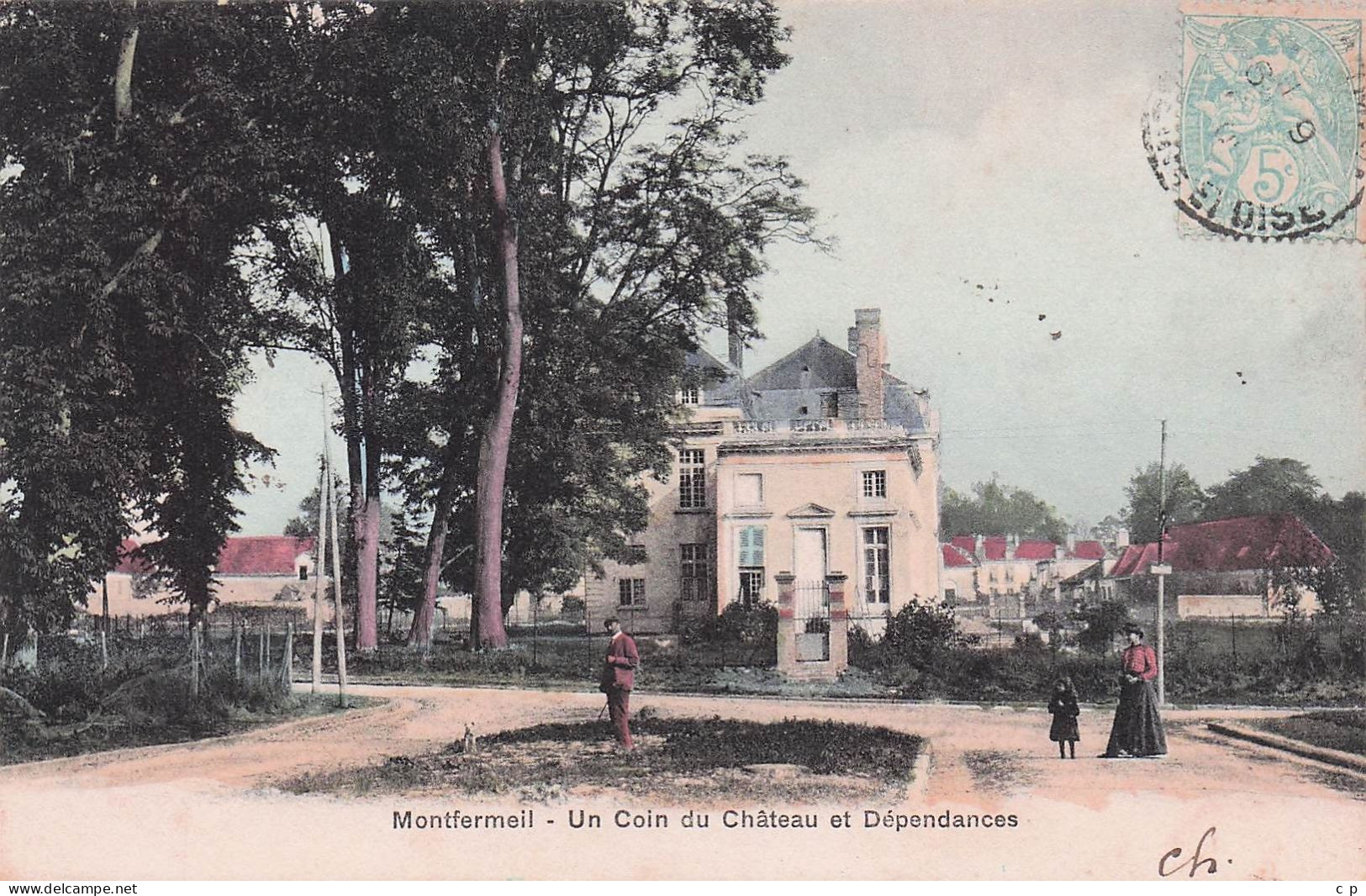 Montfermeil - Un Coin Du Chateau Et Dependances   -   CPA °J - Montfermeil