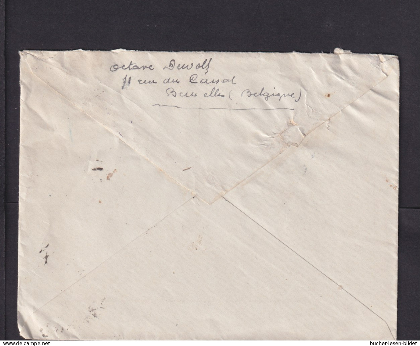 1920 - 50 C. Auf Einschreibbrief Ab Brüssel Nach Waldshut - Briefe U. Dokumente
