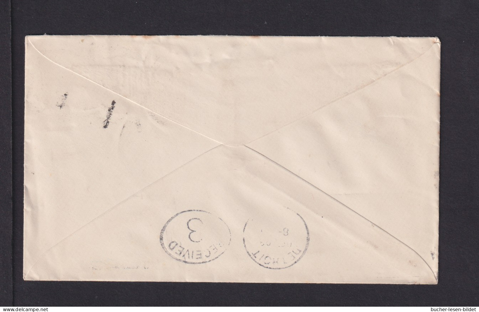 1900 - 2 C. Auf Brief Ab Ottawa Nach Detroit - Covers & Documents
