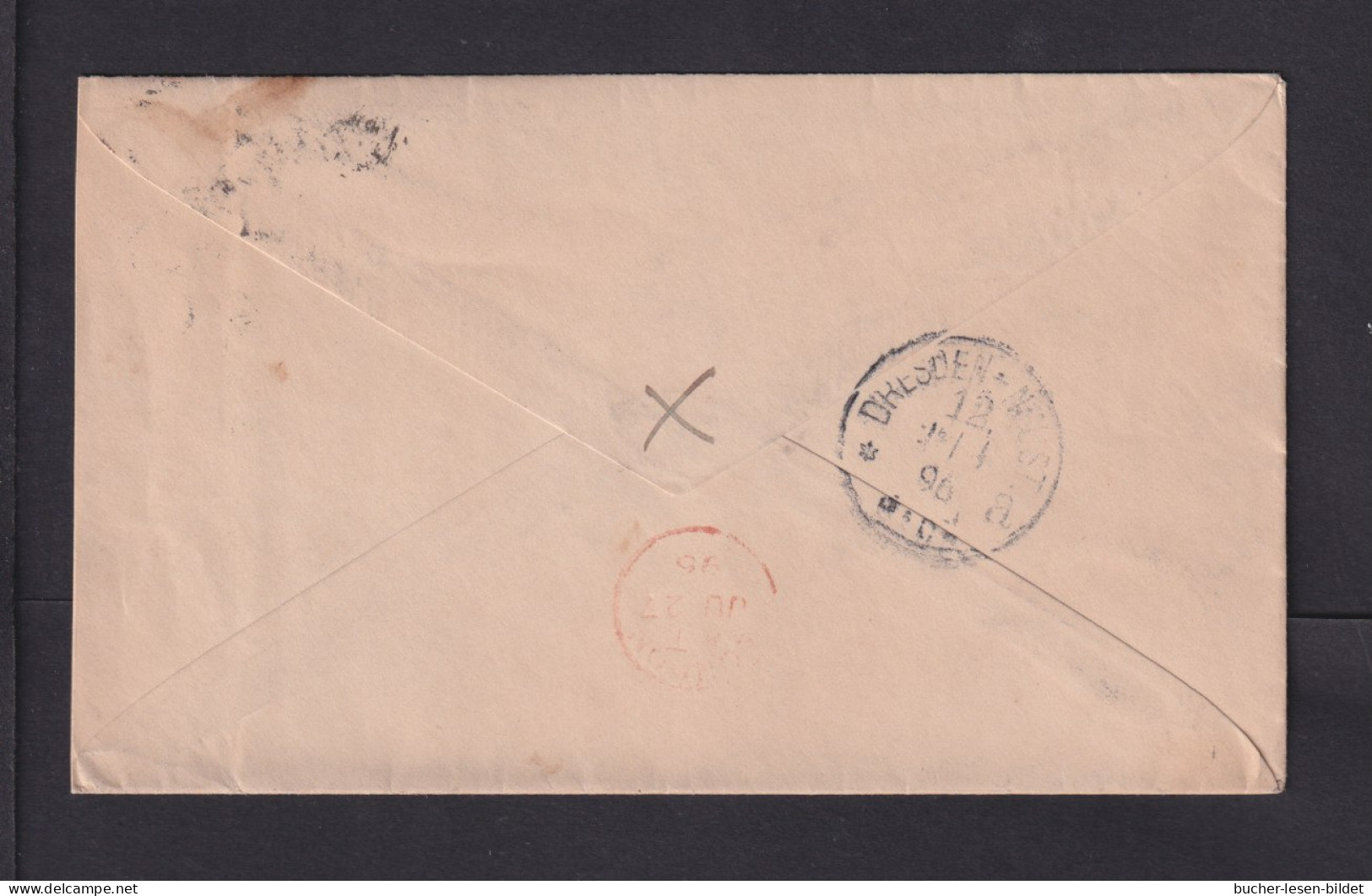 1896 - 2x 3 C. Auf Brief Ab Toronto Nach Dresden - Briefe U. Dokumente