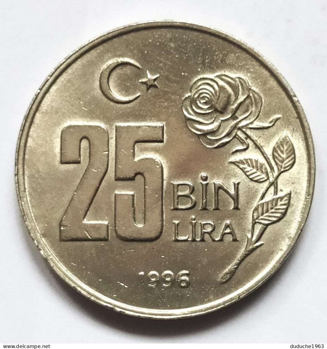 Turquie - 25 Bin Lira 1996 - Turkije