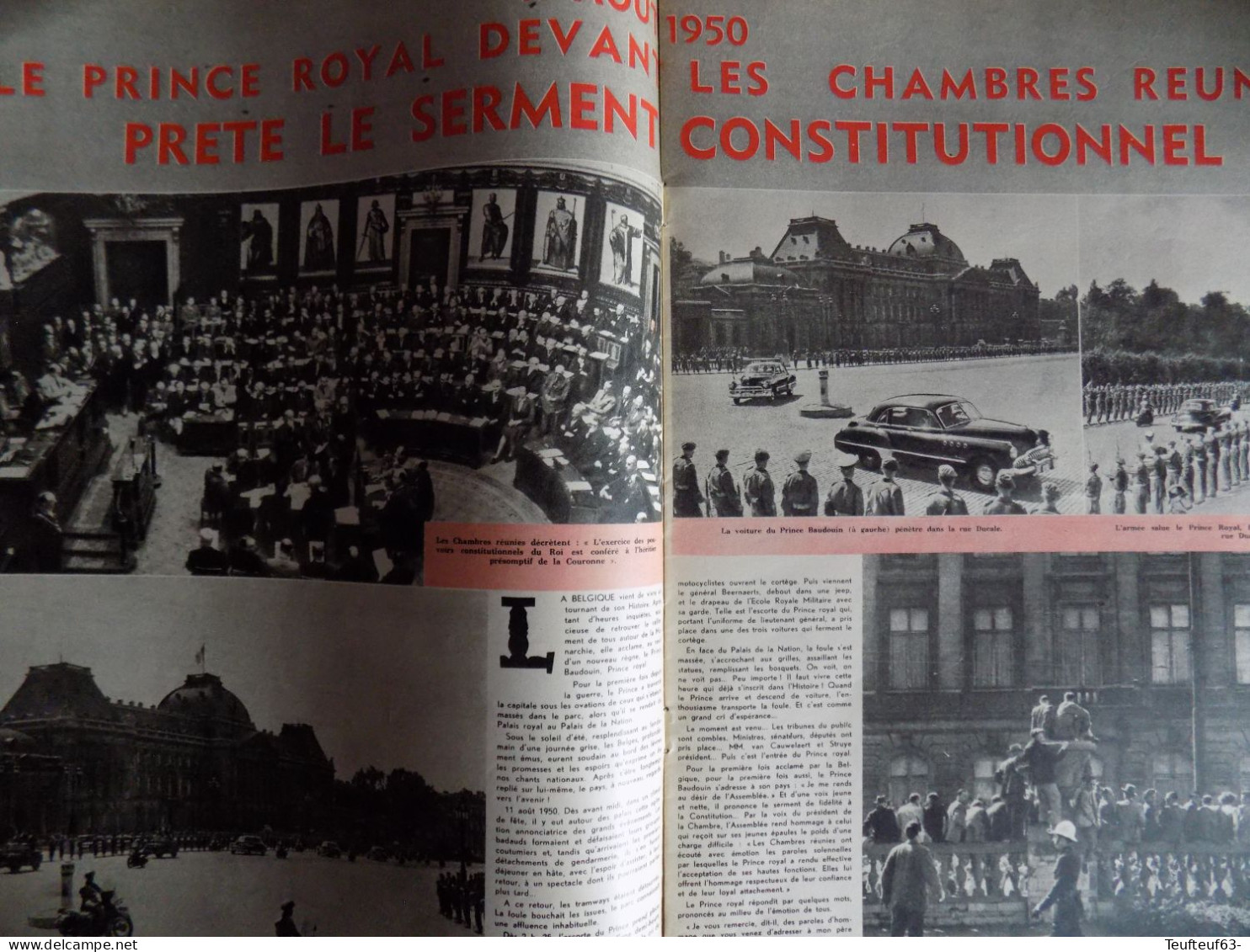 Le Soir Illustré N° 947 Prince Baudouin - Cervin - Puces Savantes - Réverbères - 3 Officiers Français Ont Sauvé La Paix - Informations Générales