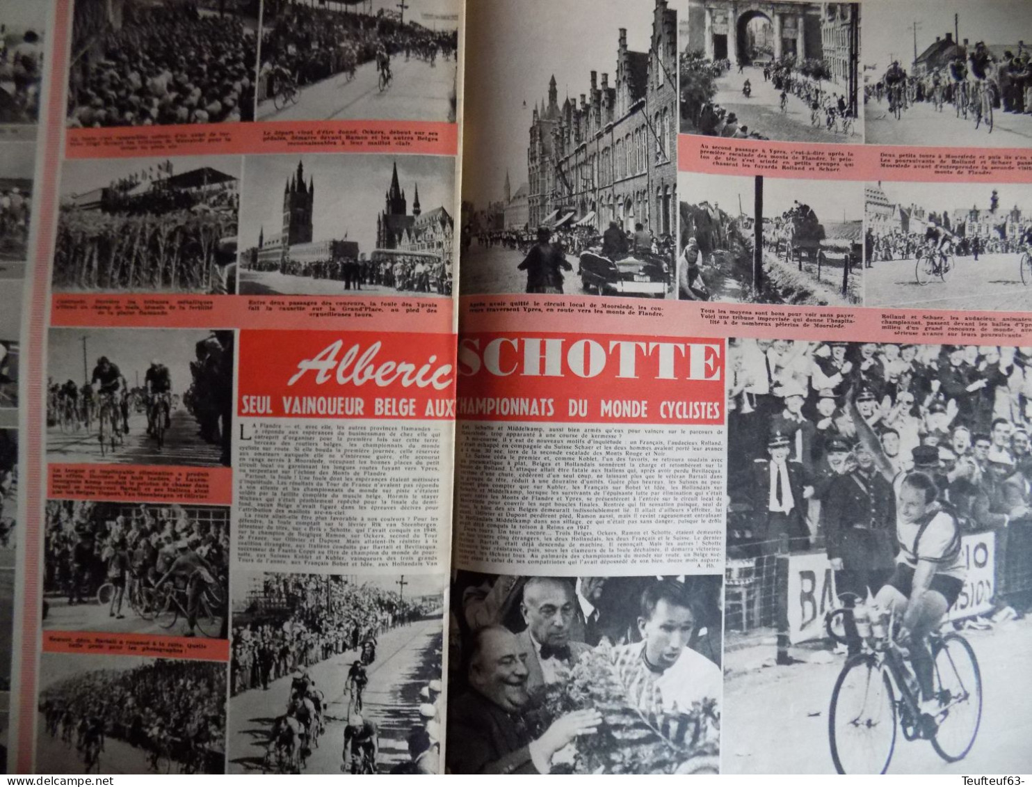 Le Soir Illustré N° 948 Mariage Au Luxembourg - Richard Todd - Cyclisme Alberic Schotte - Docteur Chenevée Homme-triton - General Issues