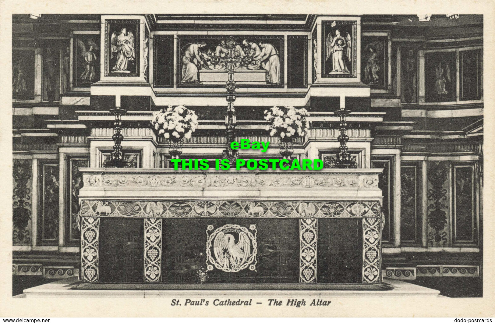 R607422 St. Pauls Cathedral. High Altar - Wereld