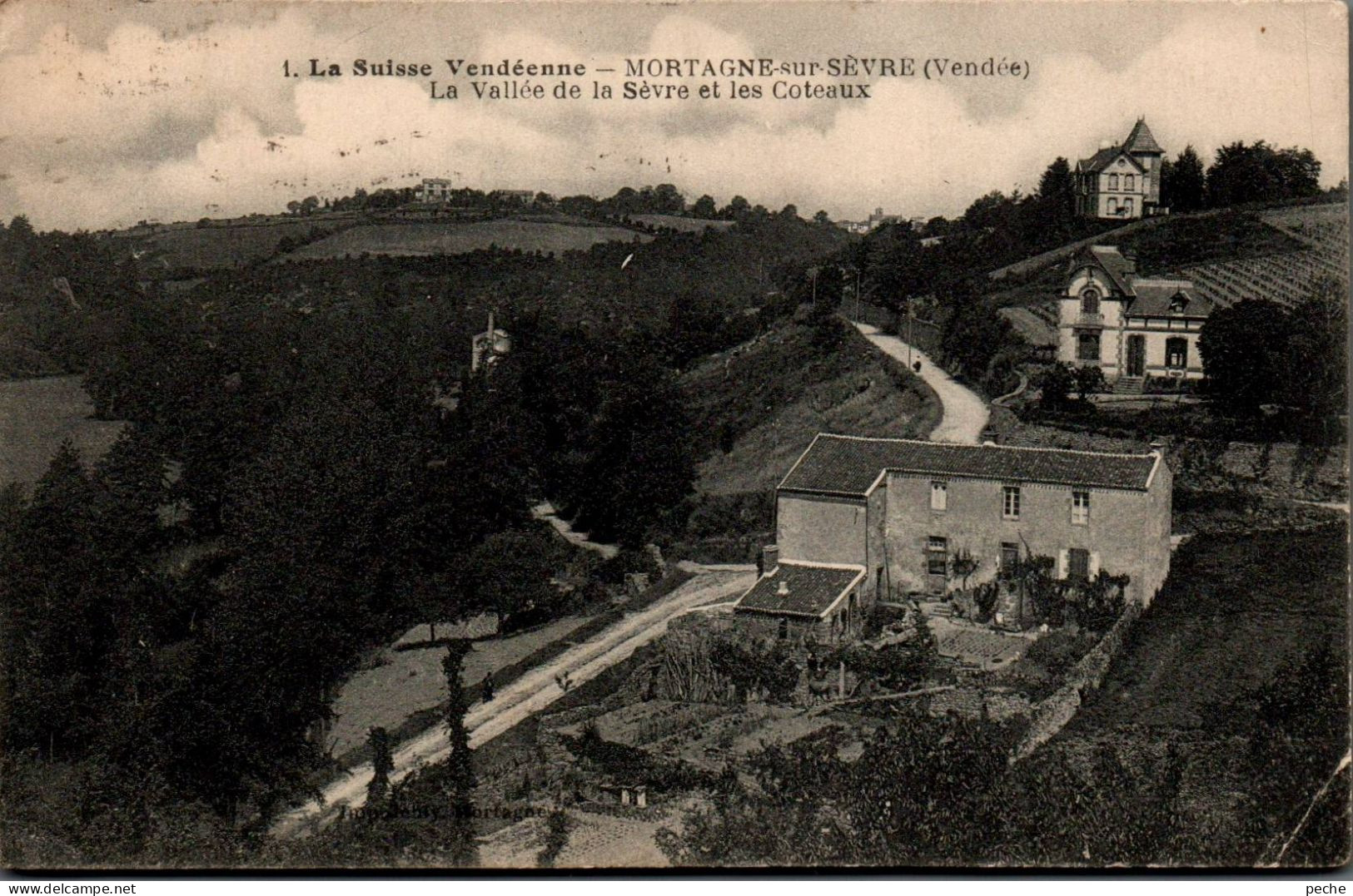 N°1796 W -cpa Mortagne Sur Sèvres -la Vallée De La Sèvre- - Mortagne Sur Sevre