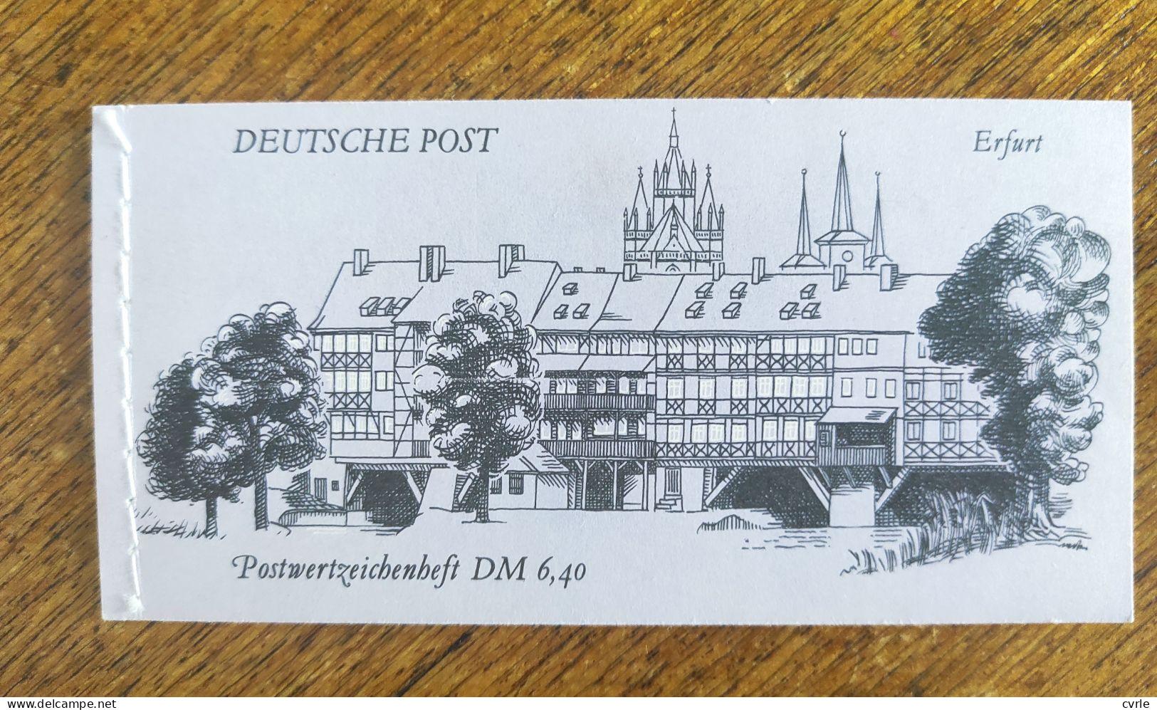 DDR 1990: Goethe-Schiller Monument In Weimar No. 3345,booklet - Postzegelboekjes