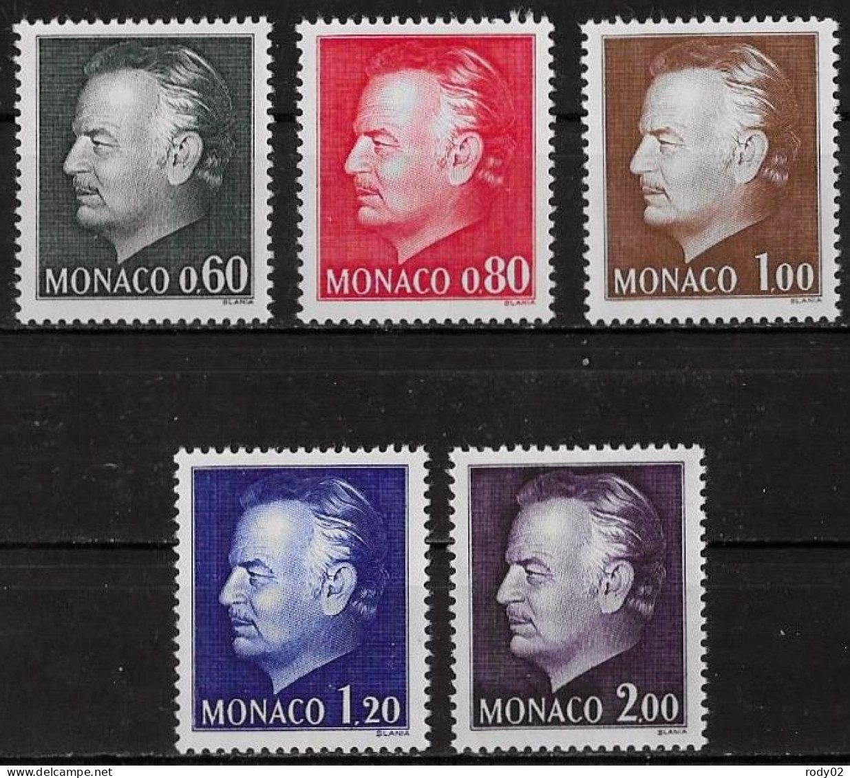 MONACO - N° 992 A 996 - NEUF** MNH - Unused Stamps