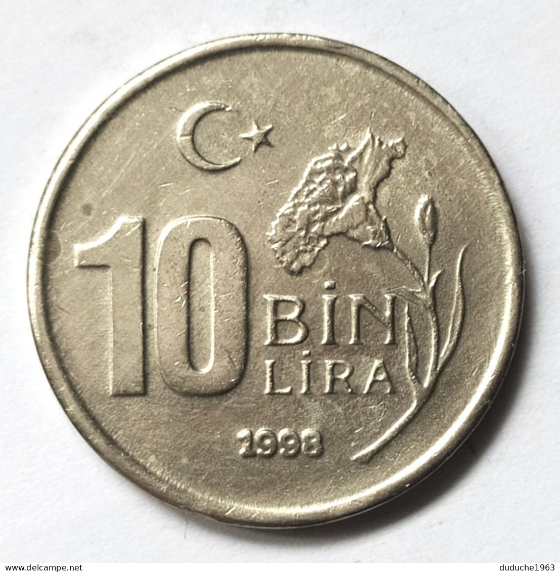 Turquie - 10 Bin Lira 1998 - Turkije