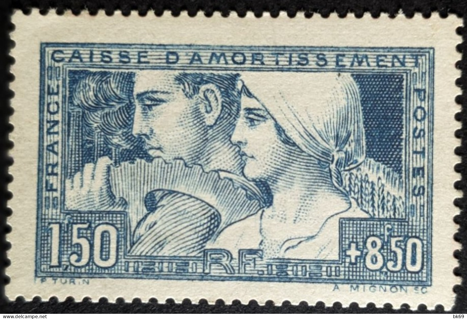 252* Caisse D'Amortissement Le TRAVAIL COTE 180€ - 1927-31 Caisse D'Amortissement