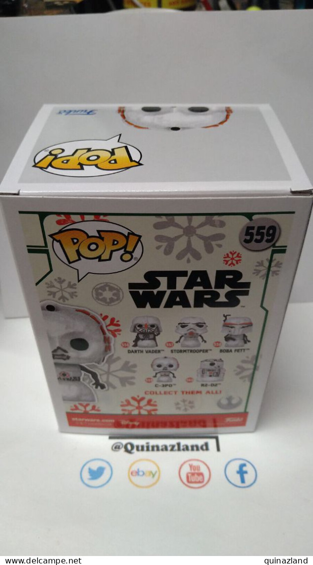 Funko Pop! STAR WARS HOLIDAY N° 559 C-3PO (F39) - Other & Unclassified
