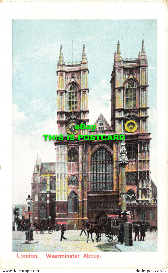R607660 London. Westminster Abbey. Postcard - Other & Unclassified