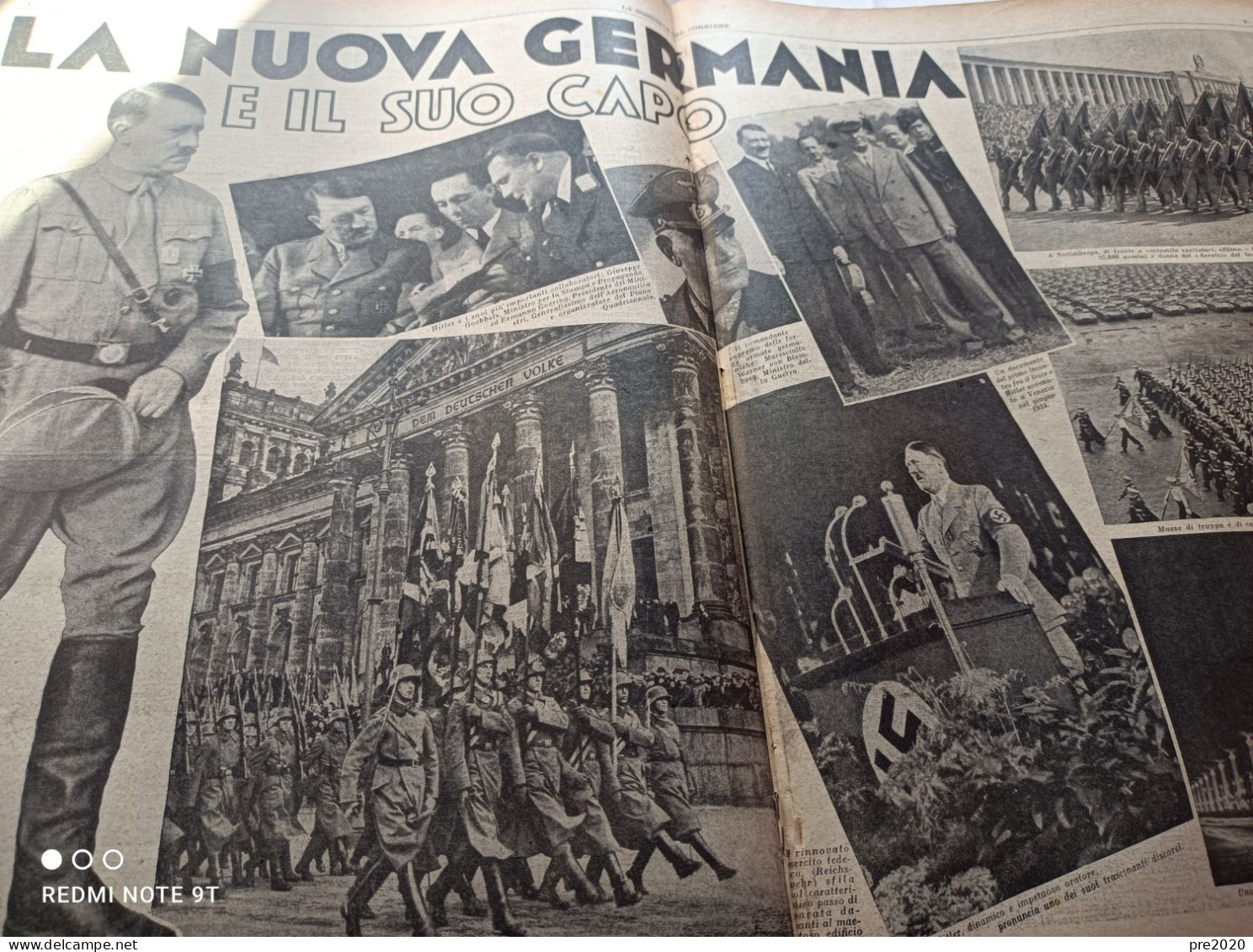 LA DOMENICA DEL CORRIERE 1937 MUSSOLINI E HITLER LA FAMIGLIA IMPERIALE GIAPPONESE VILLARICCA TERAMO - Autres & Non Classés