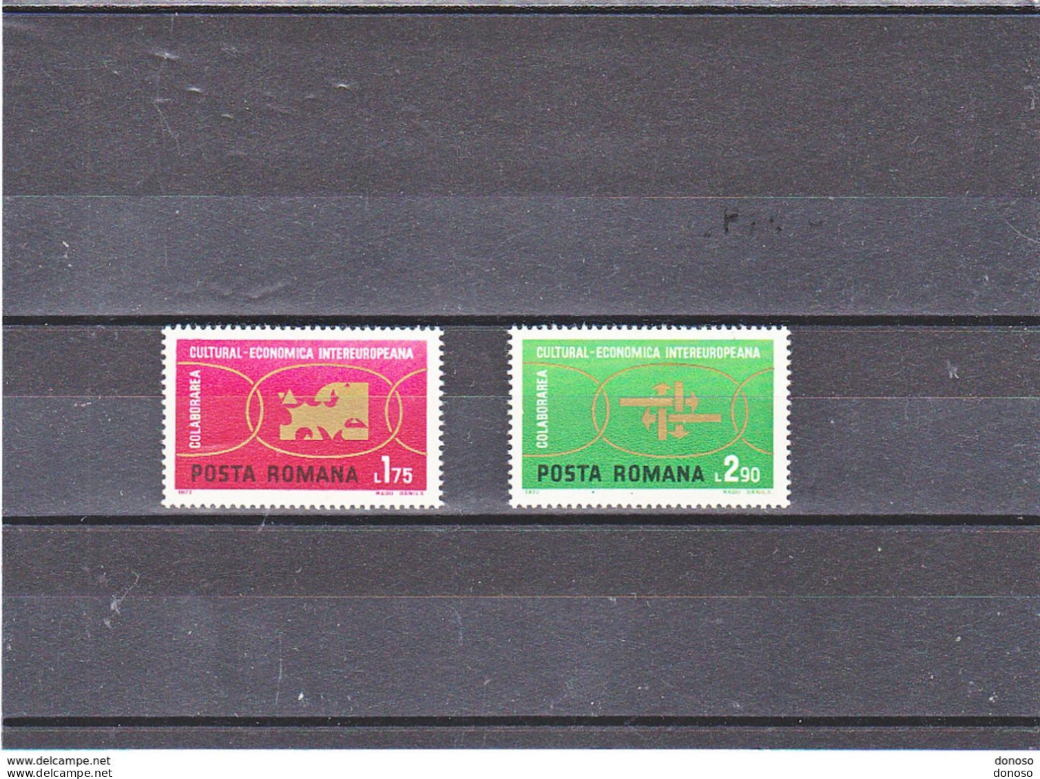 ROUMANIE 1972 EUROPE Yvert 2680-2681, Michel 3020-3021 NEUF** MNH Cote 4,50 Euros - Unused Stamps