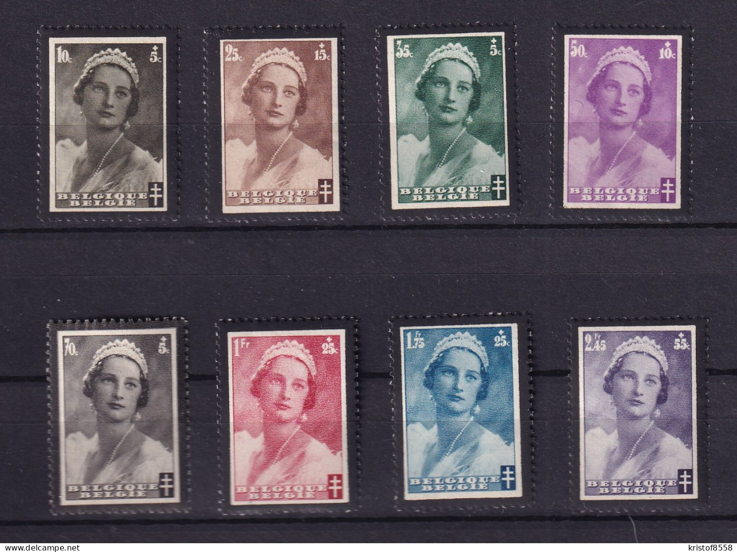[2828] Zegels 411 - 418 * Scharnier - Unused Stamps